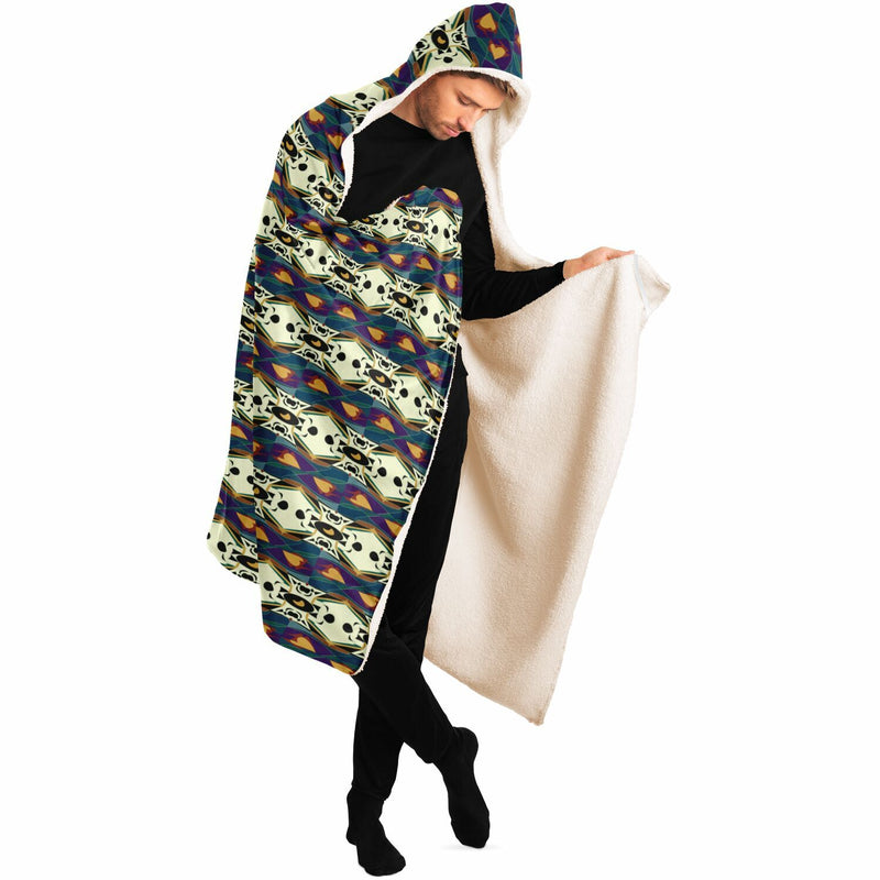 Spider Granma's Love Village Hooded Blanket | Afrocentric Comfort