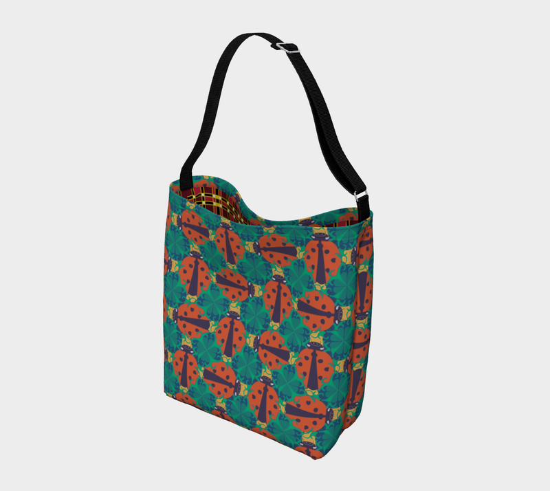 Ladybird Luck Messenger Tote