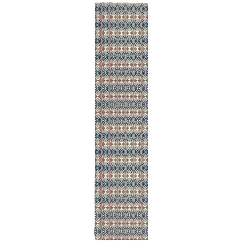 Exit The Cosmic Egg Table Runner | Afrocentric Decor