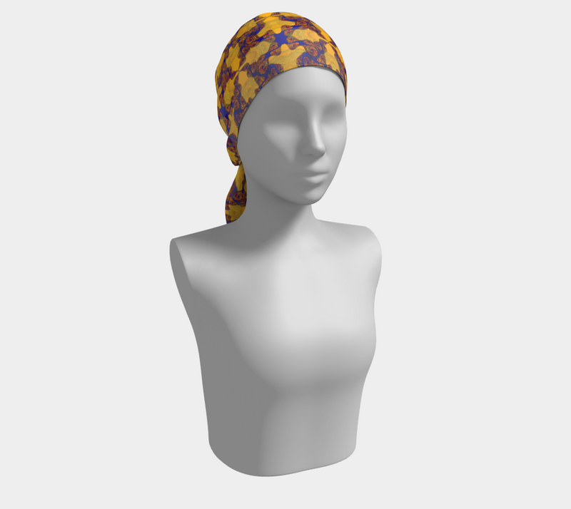 Hot Wata Long Scarf | Black Queer Art