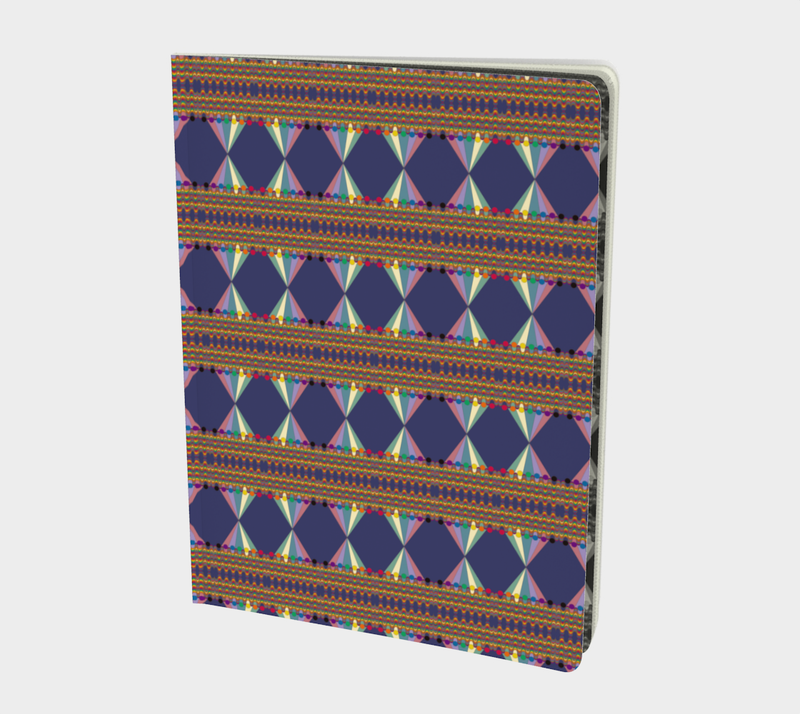 Vibing On The Wavelength Notebook | Queer Art Journal