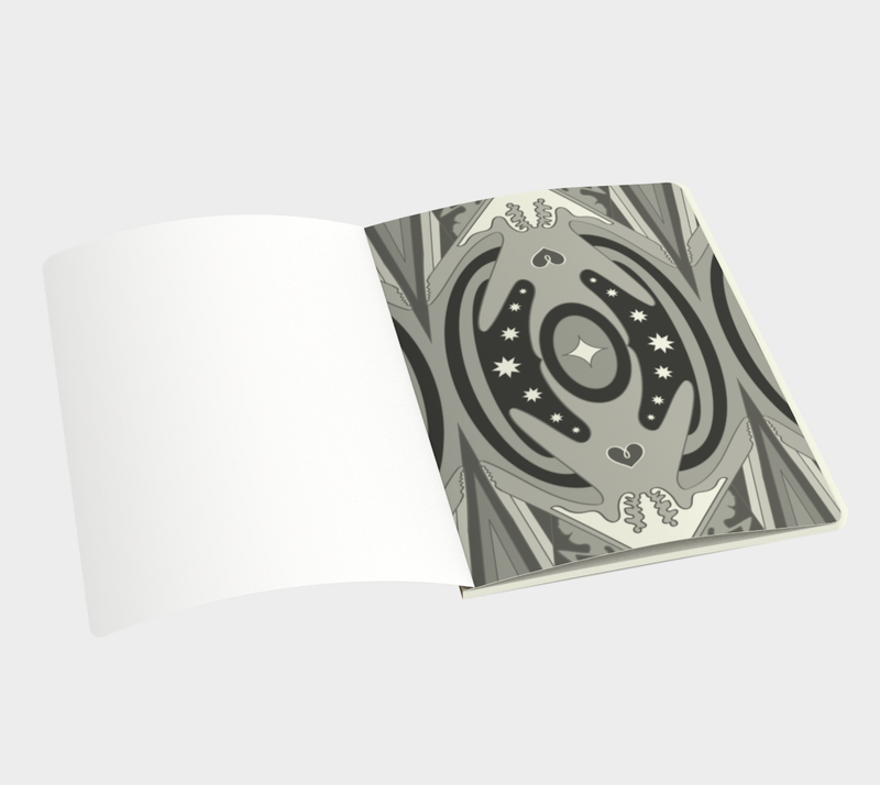 Exit The Cosmic Egg Notebook | Queer Afrocentric Art