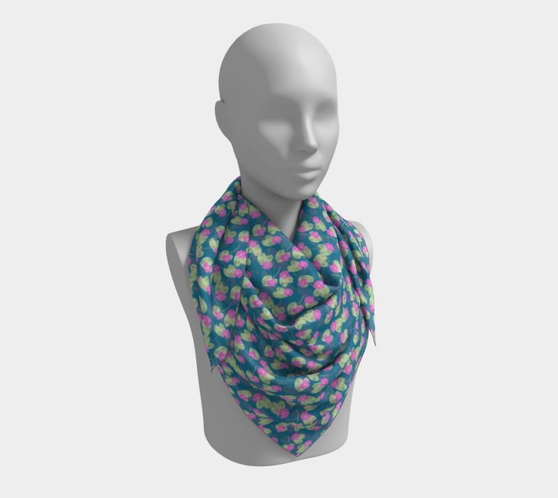 High John, Hey! Square Silk Scarf | Black Southern Folklore