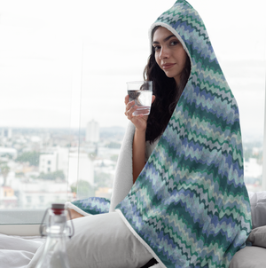Afro-Atlantics Sing Hooded Blanket | Black History Decor