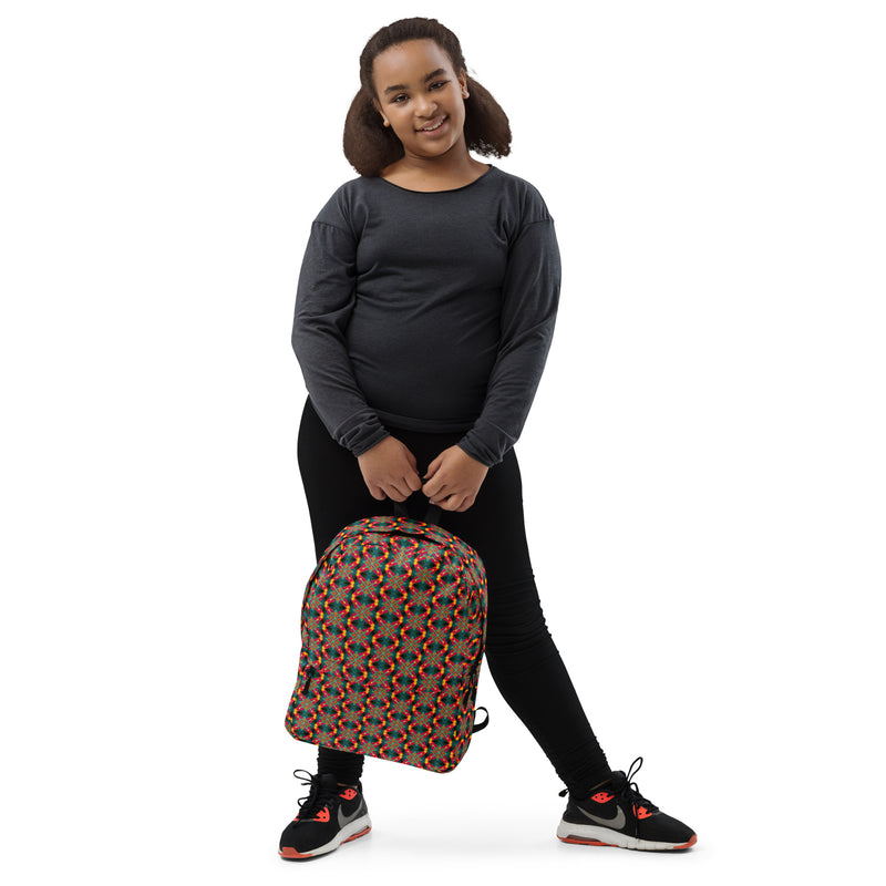 Spiritual Science Backpack | Black Spiritual Art