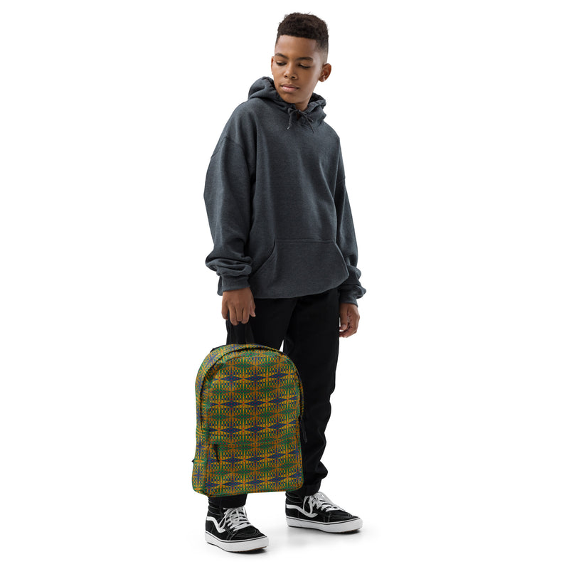 Pitti Pat To Market Backpack | Afrocentric Travel Gear