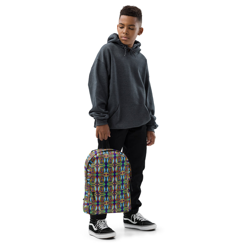 A Strong Wind Working Backpack | Black Resilience Art