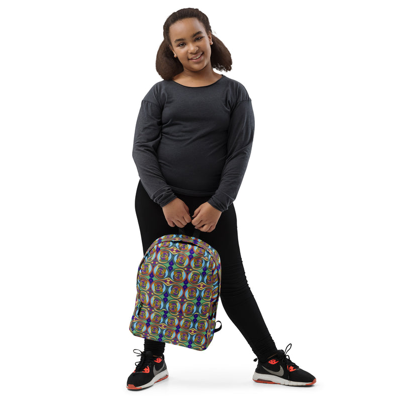 A Strong Wind Working Backpack | Black Resilience Art