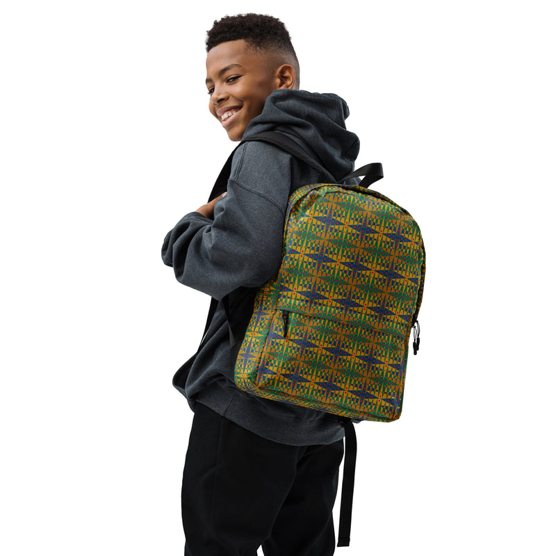 Pitti Pat To Market Backpack | Afrocentric Travel Gear