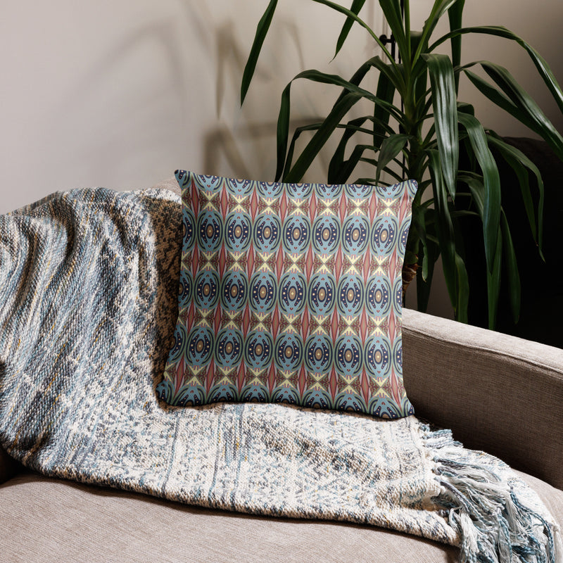 Exit The Cosmic Egg Throw Pillow | Black Queer Art