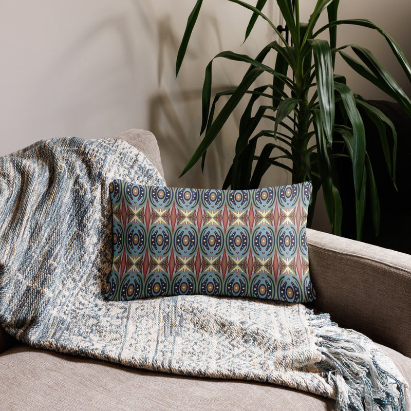 Exit The Cosmic Egg Throw Pillow | Black Queer Art