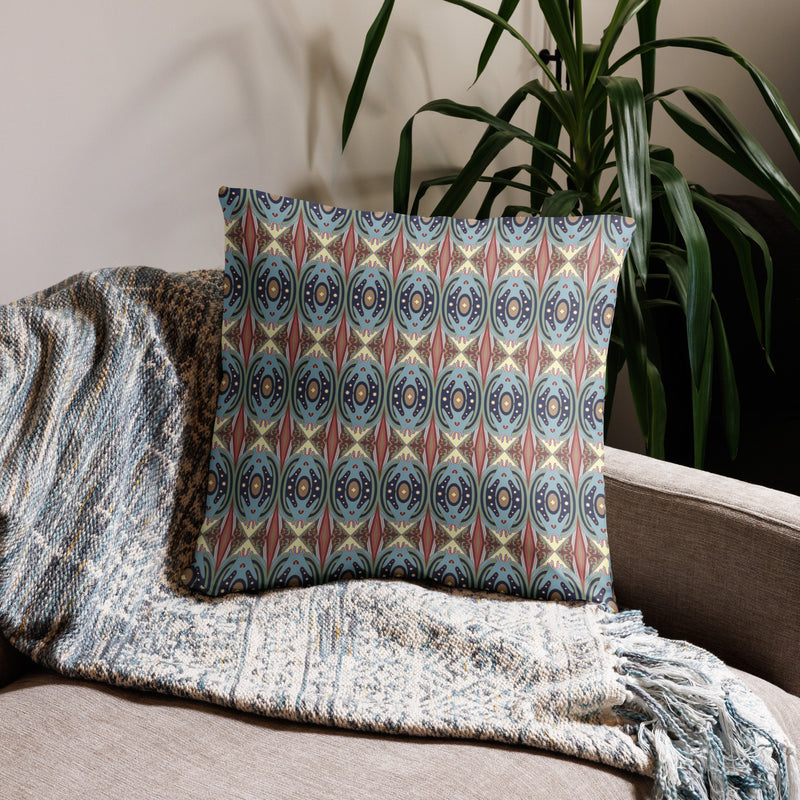 Exit The Cosmic Egg Throw Pillow | Black Queer Art