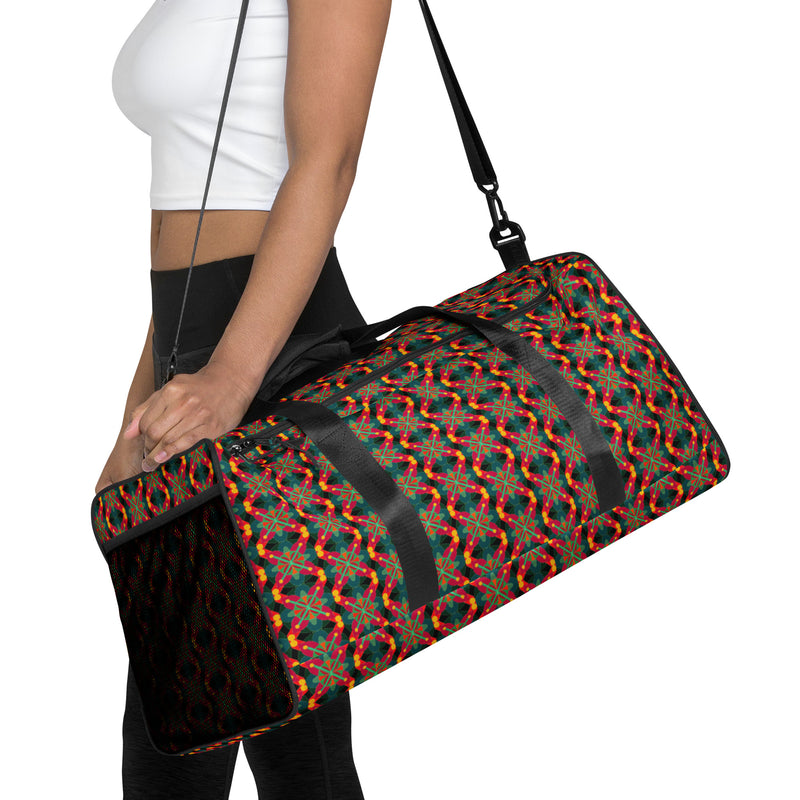 Spiritual Science Duffle Bag | Black Spiritual Art