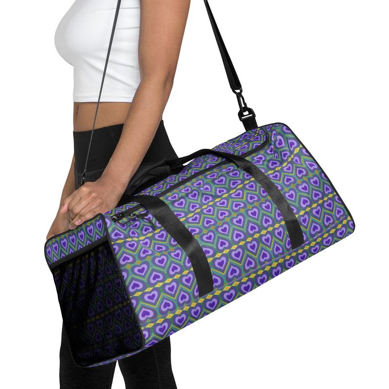 Lavender Love Duffle Bag | Queer Pride Accessories