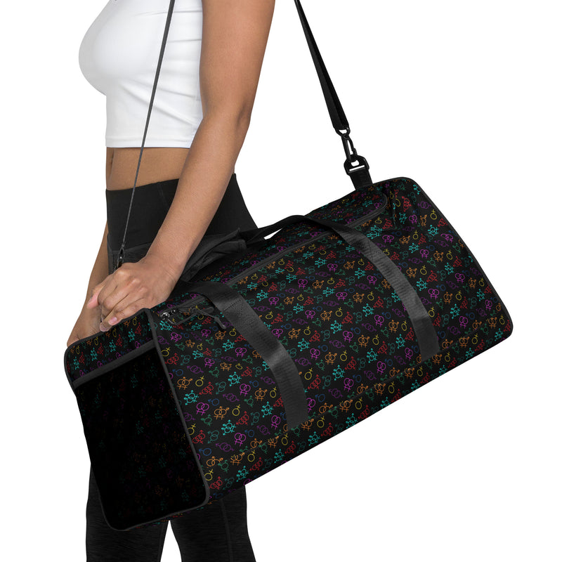 Come As You Are Duffle Bag | Queer Affirming Art