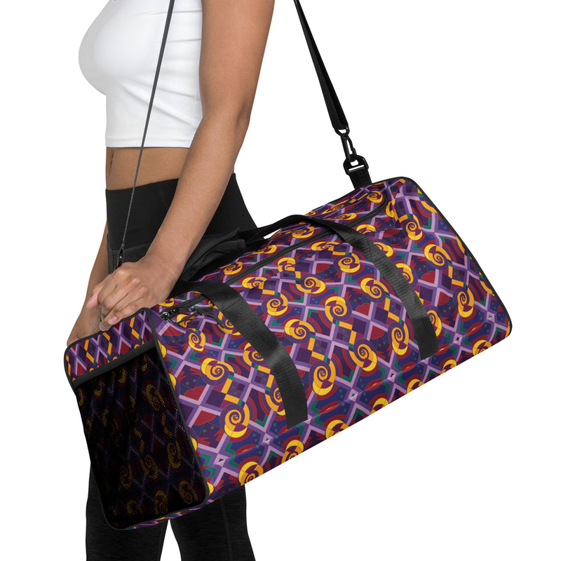 Yansa Gathers Duffle Bag | Afrocentric Travel Gear