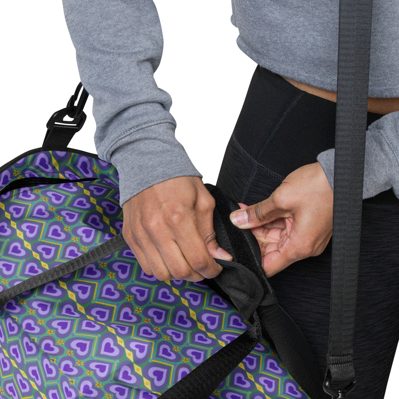 Lavender Love Duffle Bag | Queer Pride Accessories