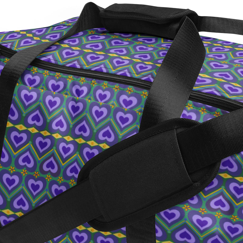 Lavender Love Duffle Bag | Queer Pride Accessories