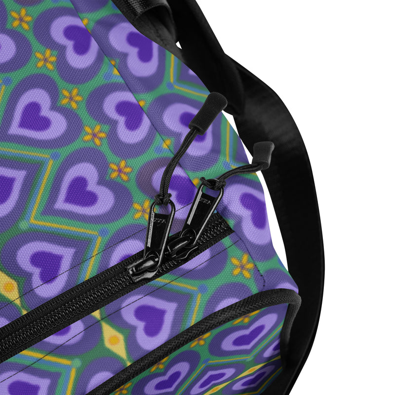 Lavender Love Duffle Bag | Queer Pride Accessories