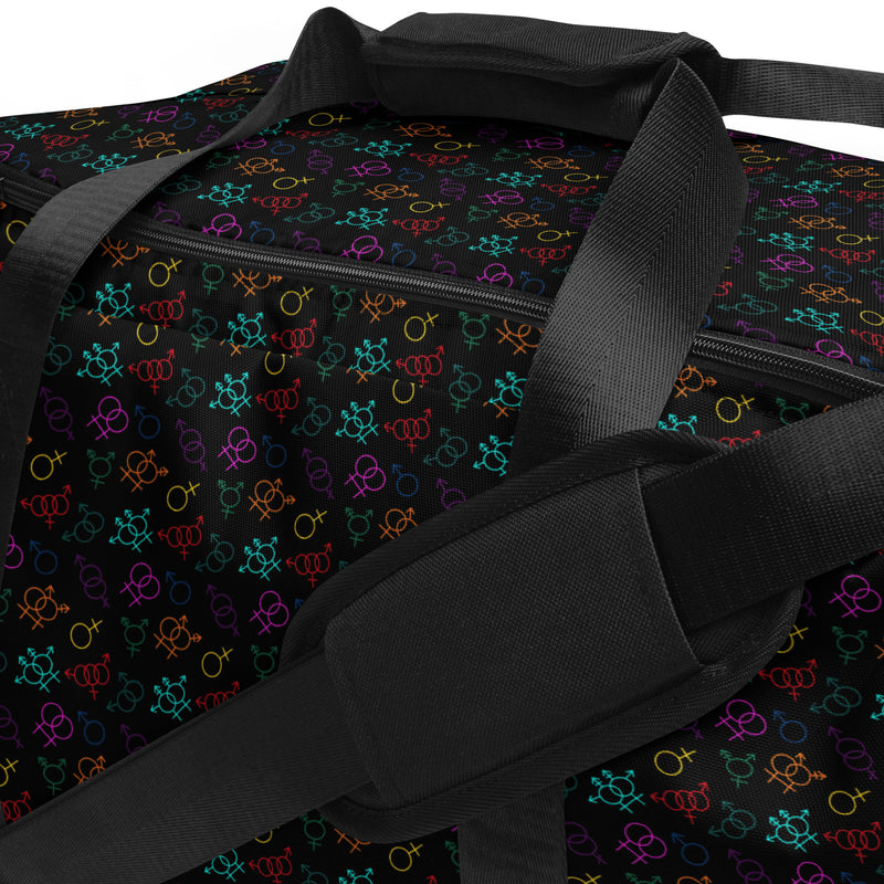 Come As You Are Duffle Bag | Queer Affirming Art