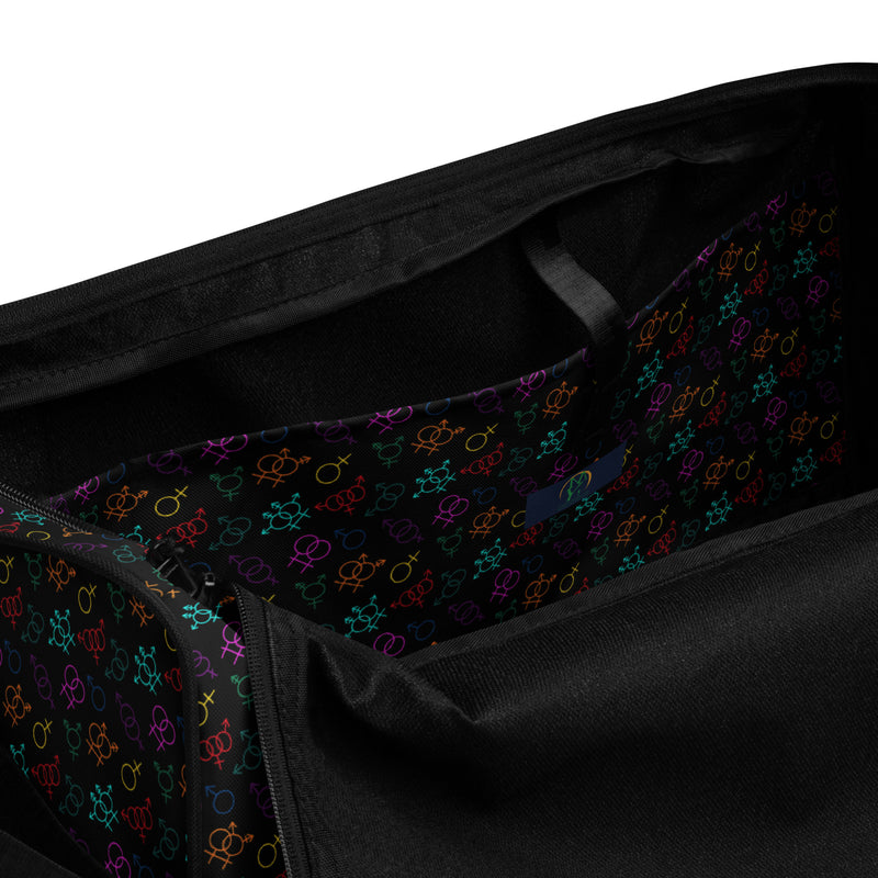 Come As You Are Duffle Bag | Queer Affirming Art