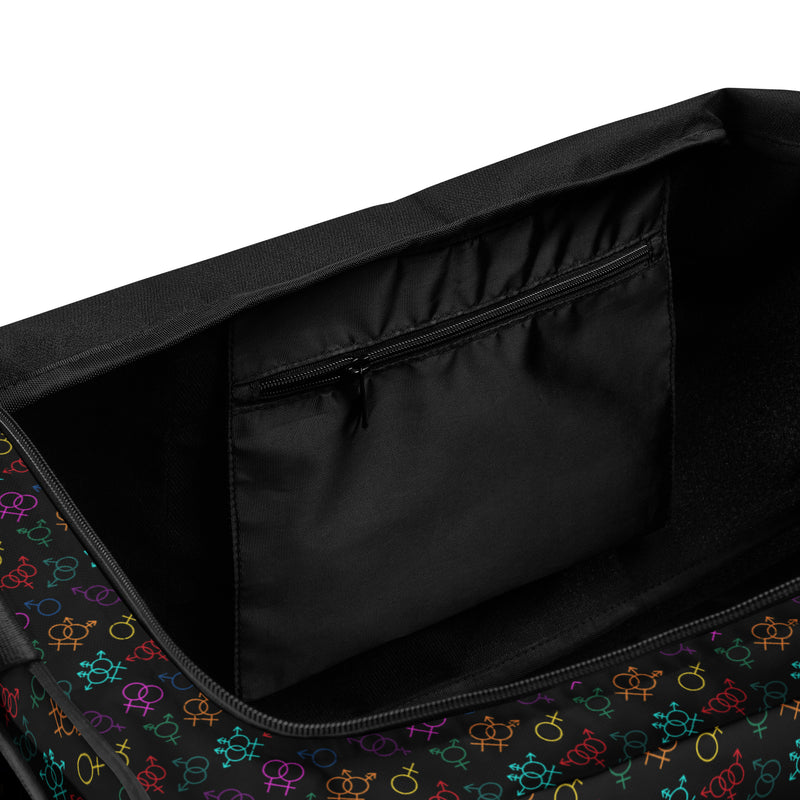 Come As You Are Duffle Bag | Queer Affirming Art
