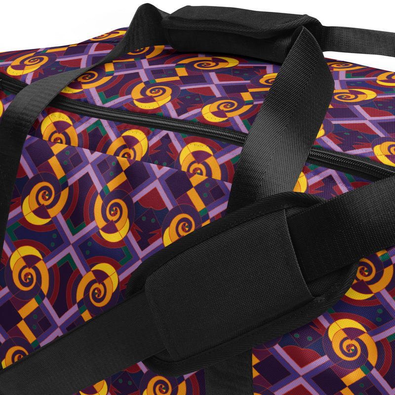 Yansa Gathers Duffle Bag | Afrocentric Travel Gear