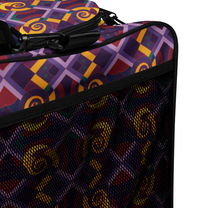 Yansa Gathers Duffle Bag | Afrocentric Travel Gear