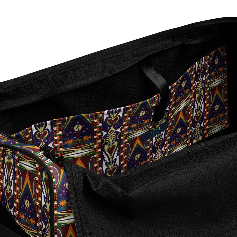 Watermelon Proud Duffle Bag | Black Queer Pride