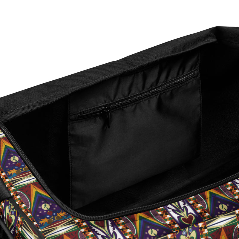 Watermelon Proud Duffle Bag | Black Queer Pride