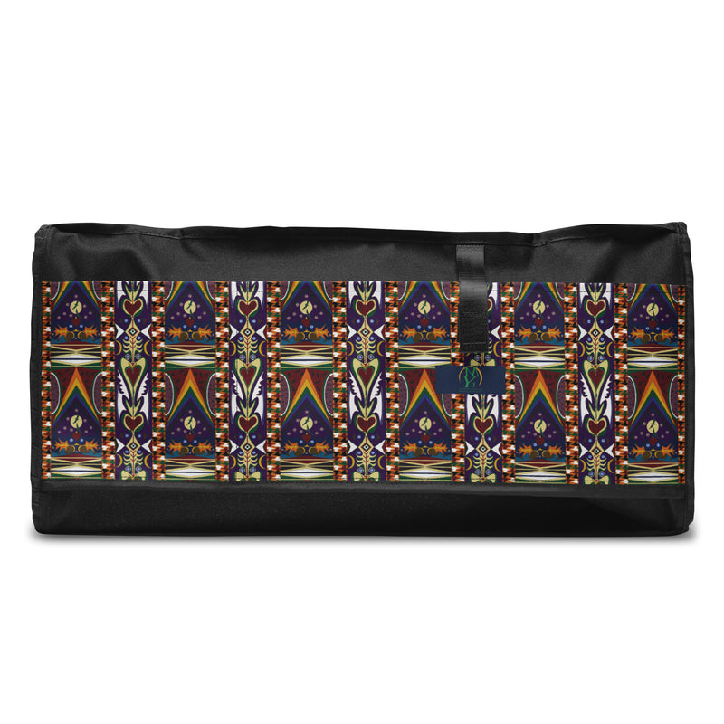 Watermelon Proud Duffle Bag | Black Queer Pride