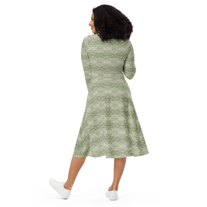 Spanish Moss Midi Dress | Afrocentric Fashion & Queer Style