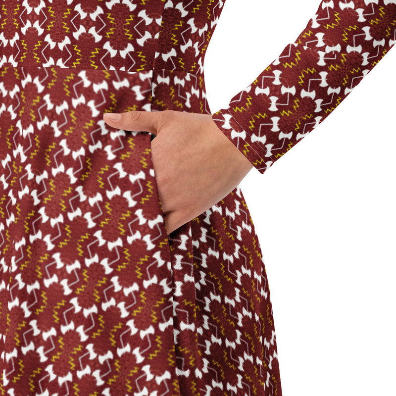 Kabiosile Midi Dress | Afrocentric Fashion & Queer Art