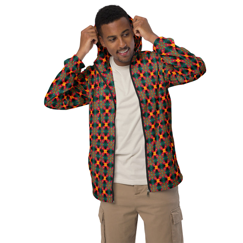 Spiritual Science Windbreaker | Black Spiritual Art