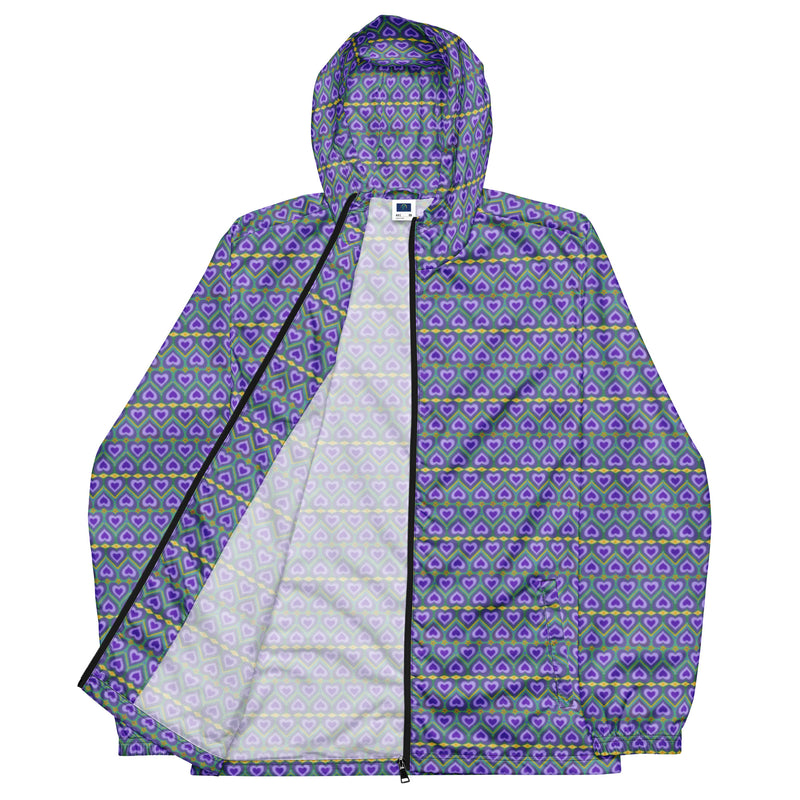 Lavender Love Windbreaker | Queer Art & Black Pride