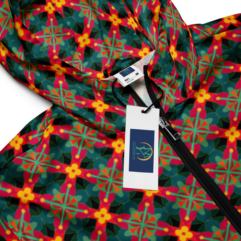 Spiritual Science Windbreaker | Black Spiritual Art