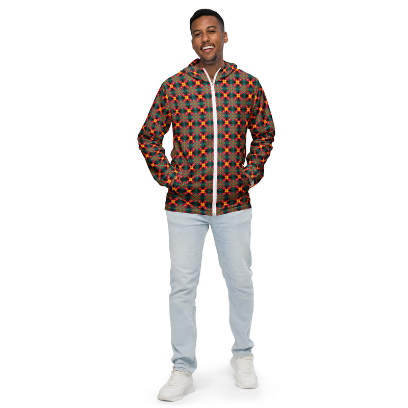 Spiritual Science Windbreaker | Black Spiritual Art