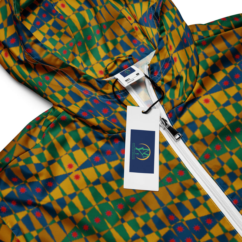 Pitti Pat To Market Windbreaker | Black Diaspora Art