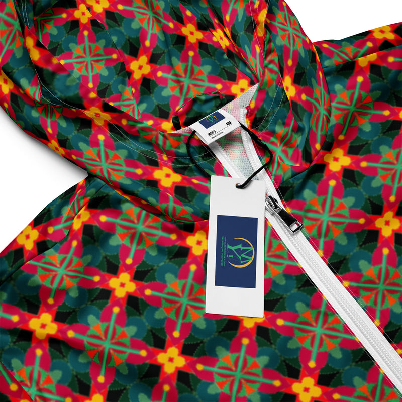Spiritual Science Windbreaker | Black Spiritual Art