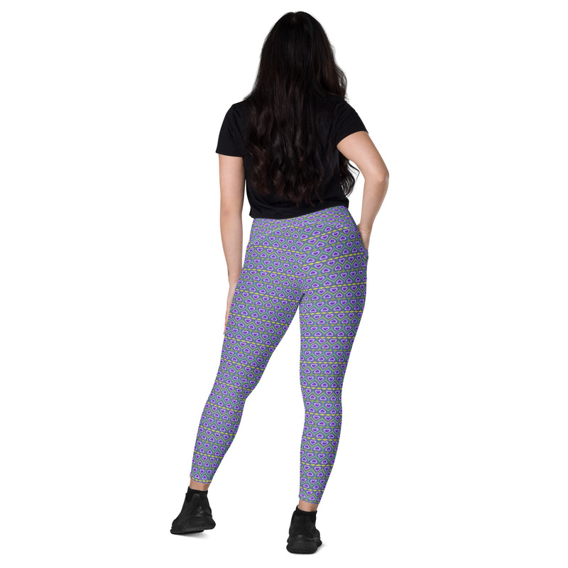 Lavender Love Leggings | Queer Art & Black Pride