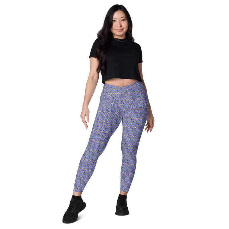 Lavender Love Leggings | Queer Art & Black Pride
