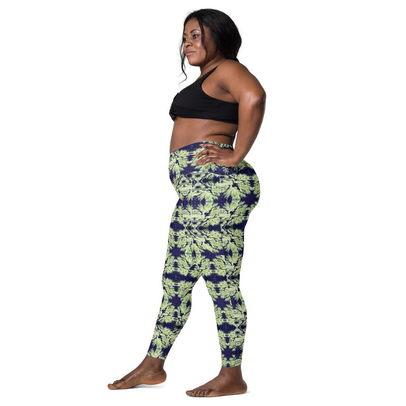 Lovin Lichen Leggings | Black Botanical Pride