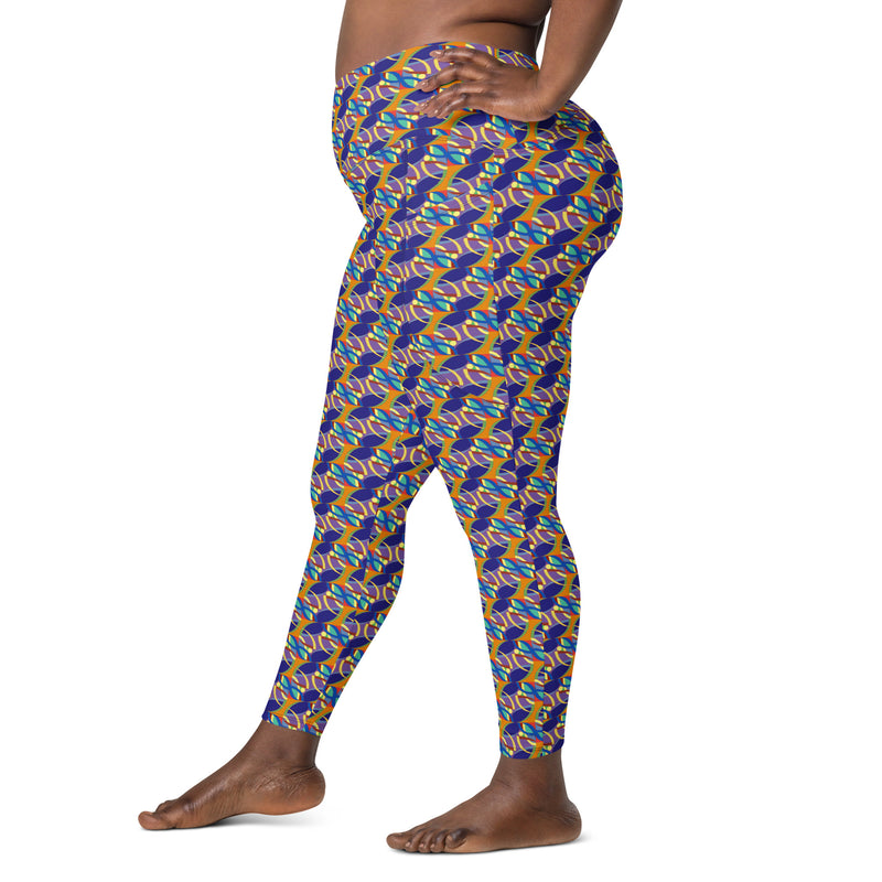 Nana's Strands Leggings | Black Heritage Apparel