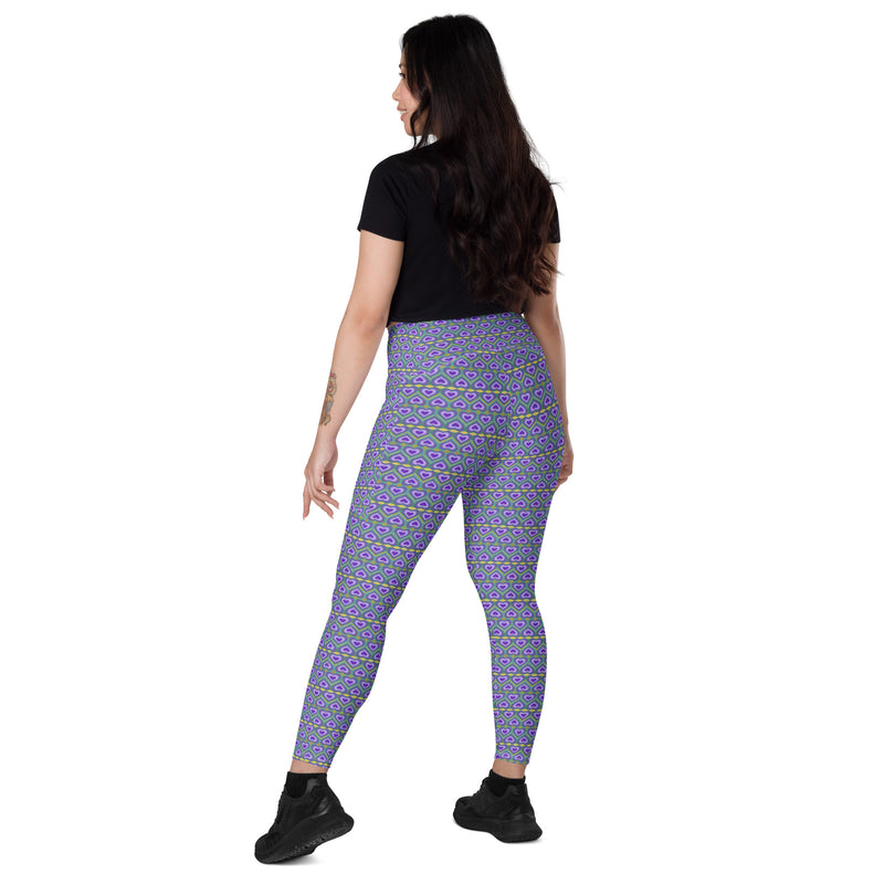 Lavender Love Leggings | Queer Art & Black Pride