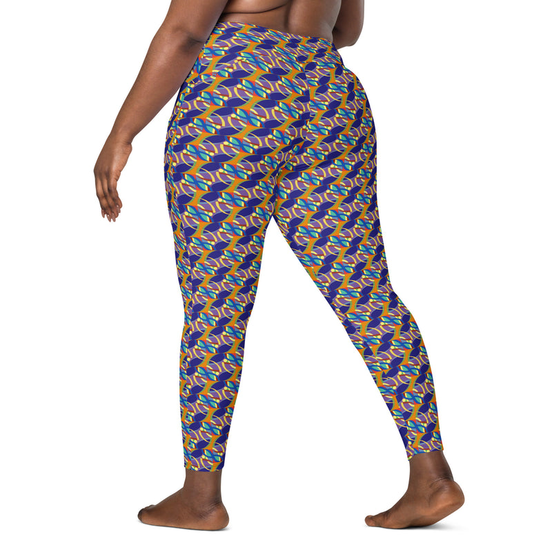 Nana's Strands Leggings | Black Heritage Apparel