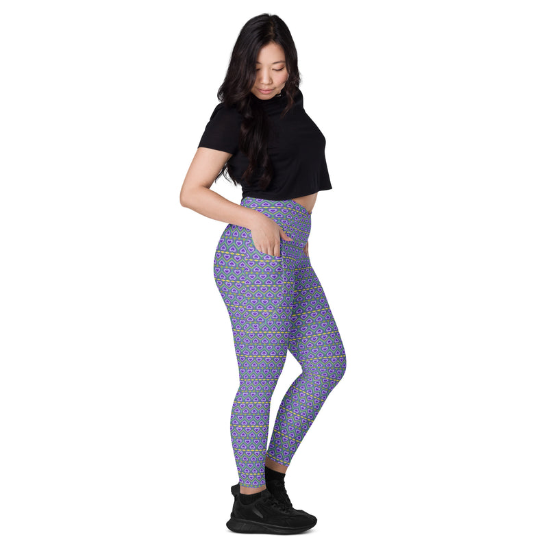 Lavender Love Leggings | Queer Art & Black Pride