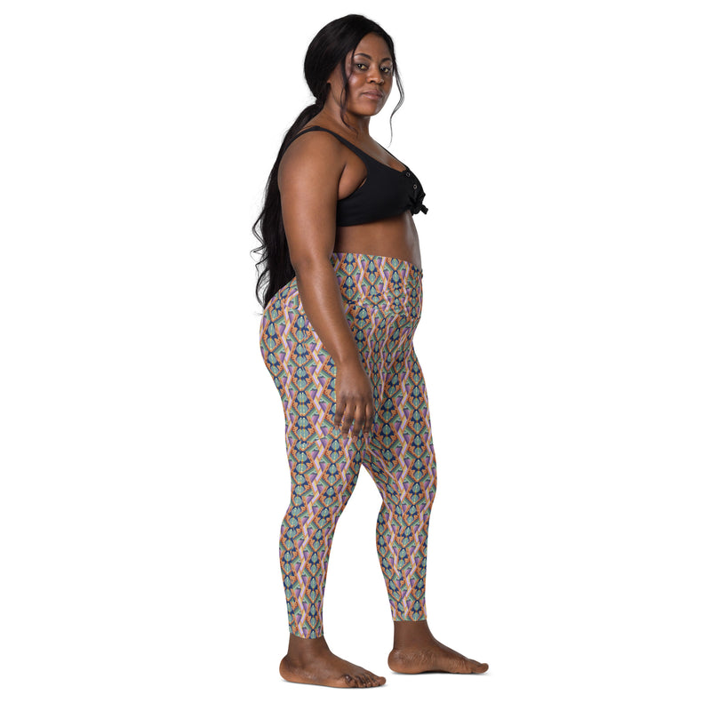 Opening The Worlds Leggings | Queer Art & Afrocentric Fashion