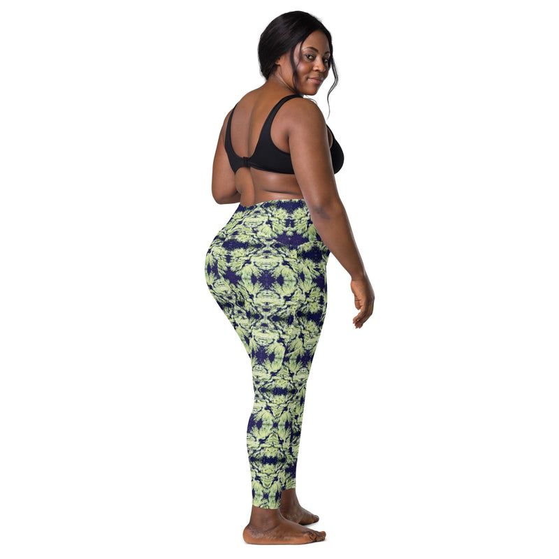 Lovin Lichen Leggings | Black Botanical Pride