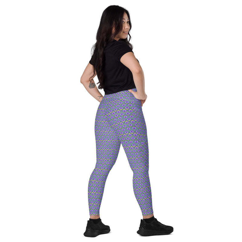 Lavender Love Leggings | Queer Art & Black Pride