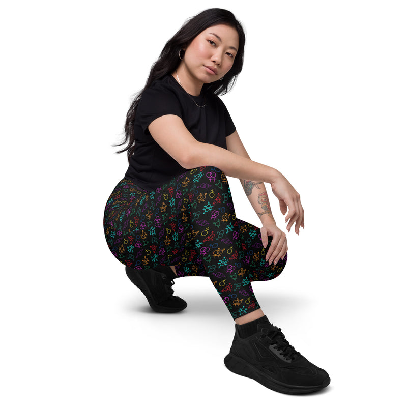 Come As You Are Leggings | Queer Art & Black Pride